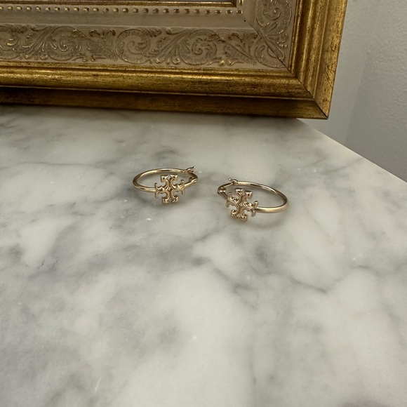 Tory Burch Jewelry - Tory Burch Gold Hoop Earrings